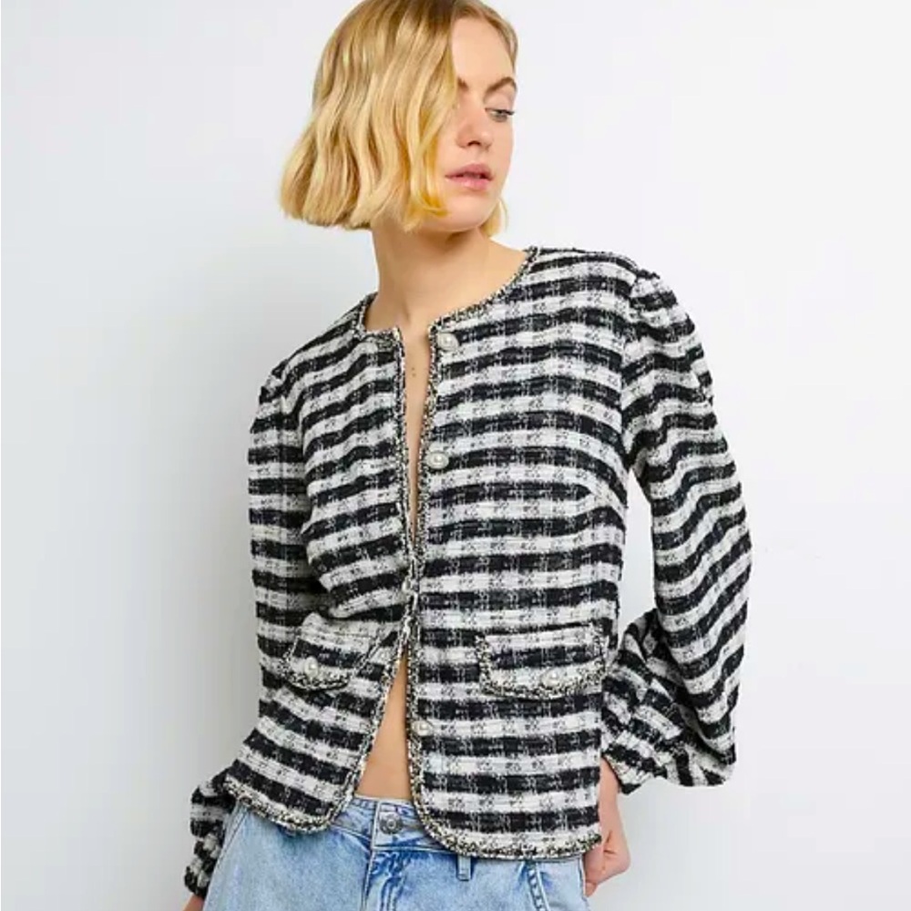 ❤️River Island Boucle Cardigan